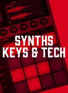 Synths Keys & Tech portrait image
